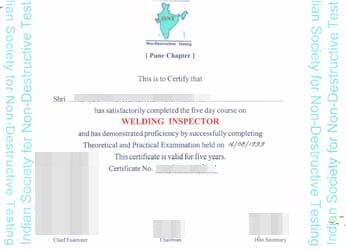 Welding Inspectior